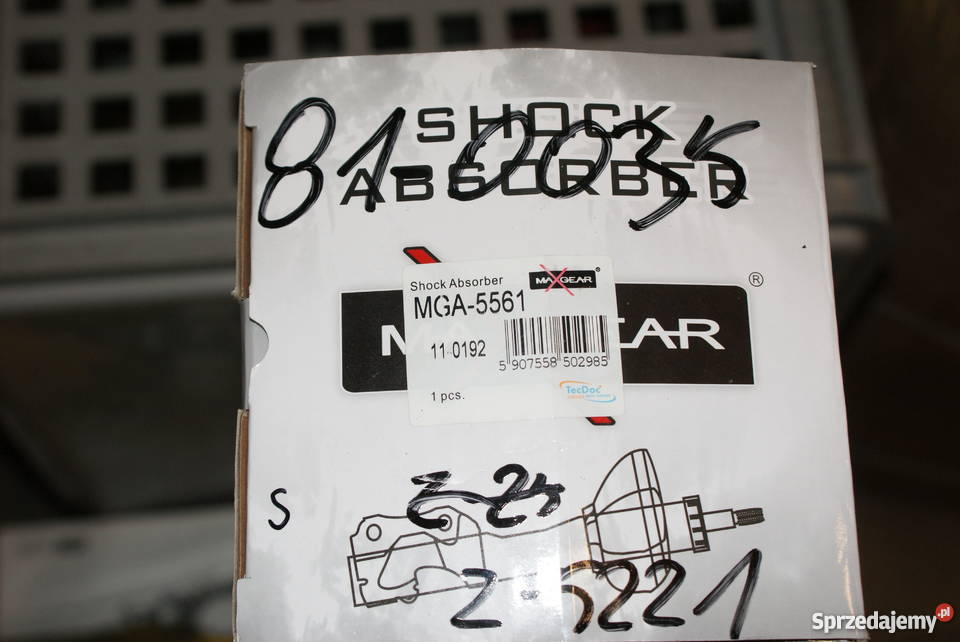 AMORTYZATOR TYLNY AUDI A4 A4 9599 GAZ mazowieckie Białobrzegi sprzedam