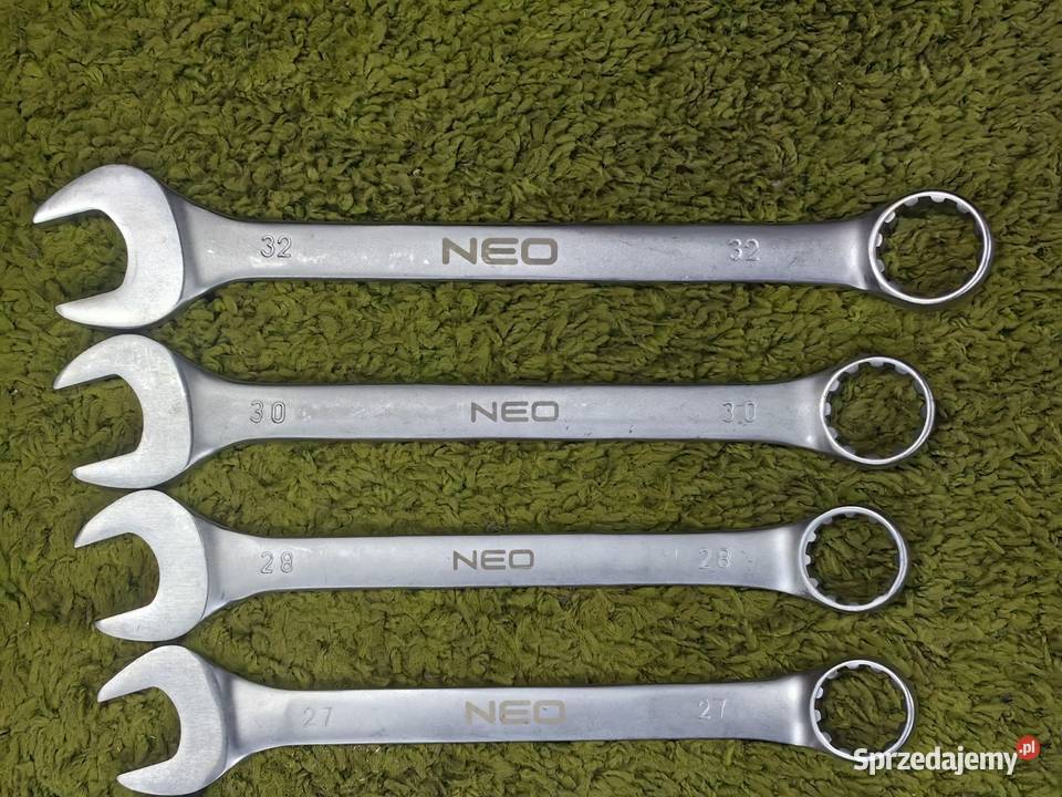 Klucze płasko oczkowe 2232 mm 6 sztuk Neo nowe Inczew