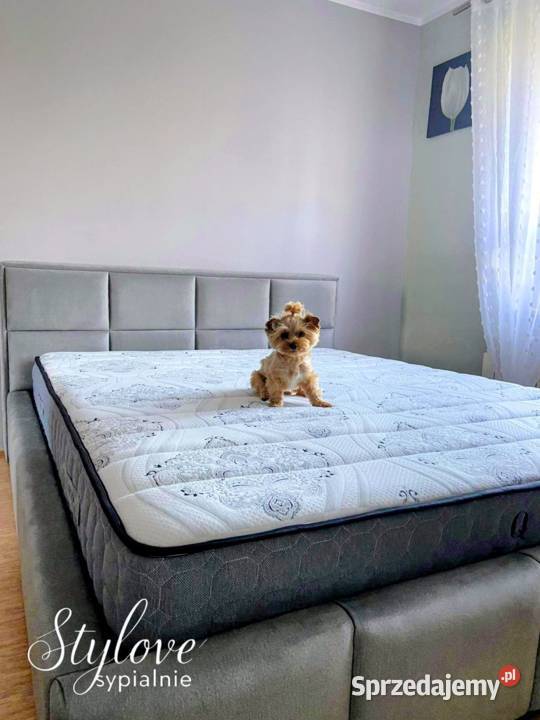 Łóżko tapicerowane Roma z pojemnikiem na pościel Ostrów Wielkopolski