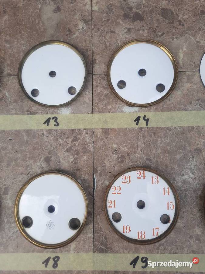 Środek tarczy zegara tzw porcelanka w otwór 86mm sprzedam