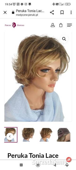 Nowa peruka medyczna