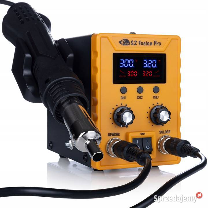 Stacja Lutownicza Rosfix S2 Fusion Pro 760W 2w1 sprzedam