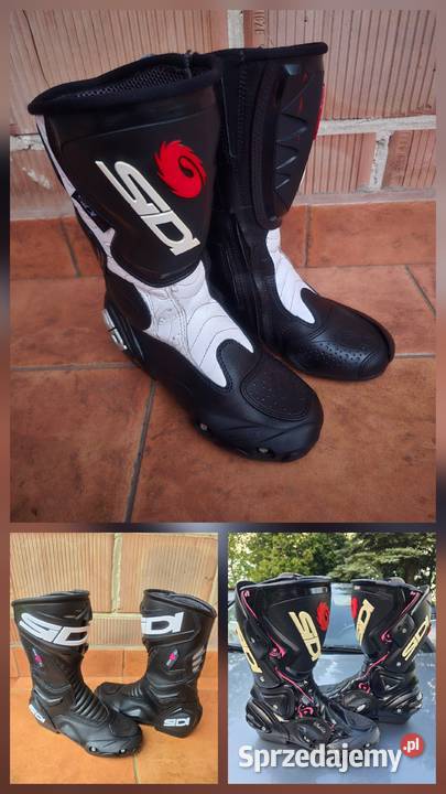Sidi lei Damskie buty motocyklowe 3 pary Łańcut