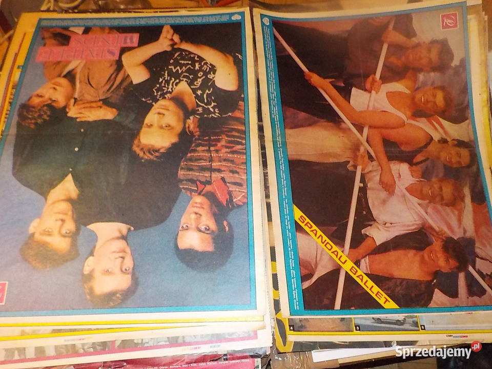 muzyka taniec spiew plakaty aktorzy piosenkarze Pozostałe