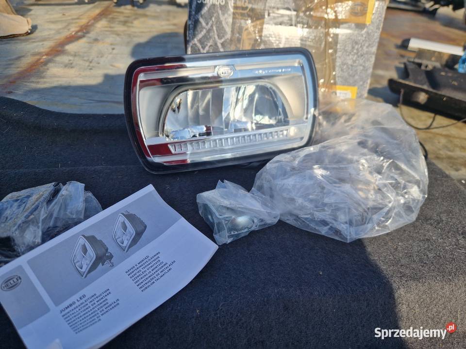 Reflektor drogowy Hella Jumbo LED NOWY KPL Mielec sprzedam