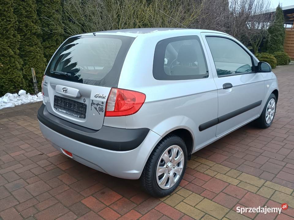 Hyundai Getz 2006r 11i 67 107000 MAŁY PRZEBIEG 107000km Witkowo