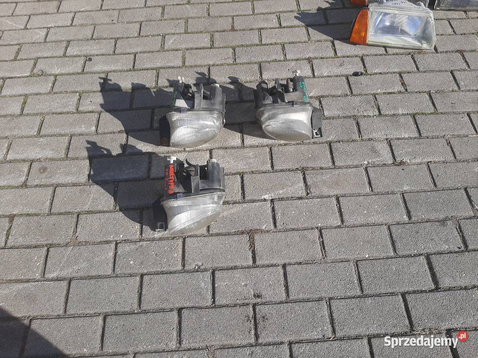 Lampy przednie fiat cinquecento punto 1 Sosnowiec sprzedam