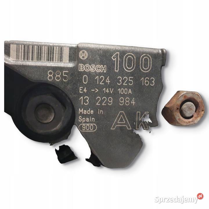 ALTERNATOR Opel Astra III H 18 16V 100A bosch Chełm