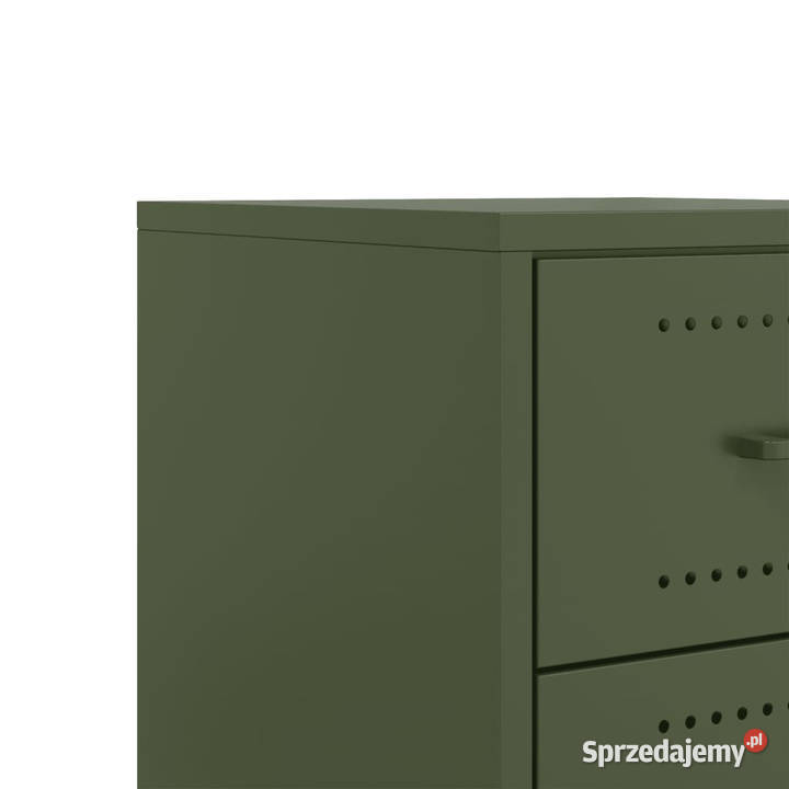 Szafka nocna oliwkowa zieleń 36x39x435 stal Warszawa