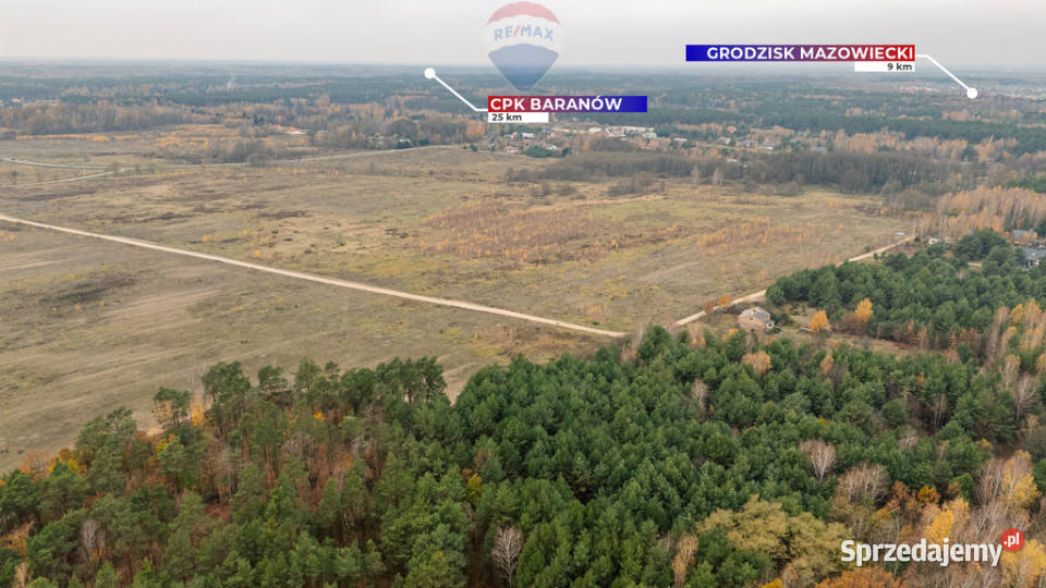 Siestrzeń działki pod duży dom bez podatku