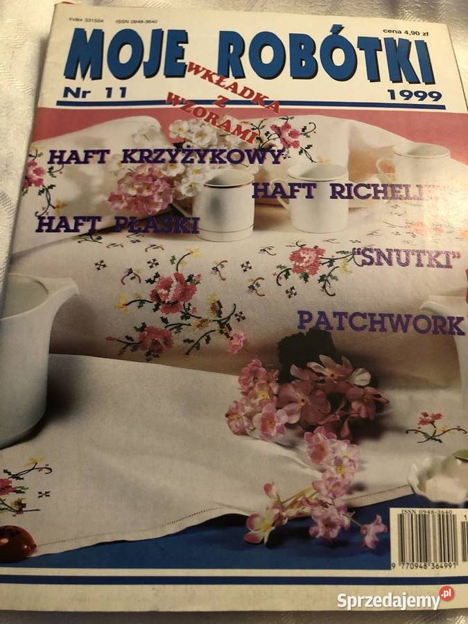 MOJE ROBÓTKI pisemka podreczniki z wykrojami Zegrze