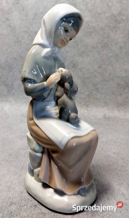 LLADRO seria Zaphir 522 Dziewczynka z zajączkiem Stargard