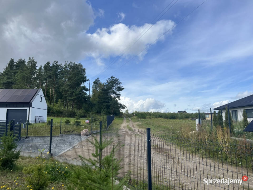 Działka siedliskowa 3 003 m z prawem zabudowy pomorskie Sopieszyno