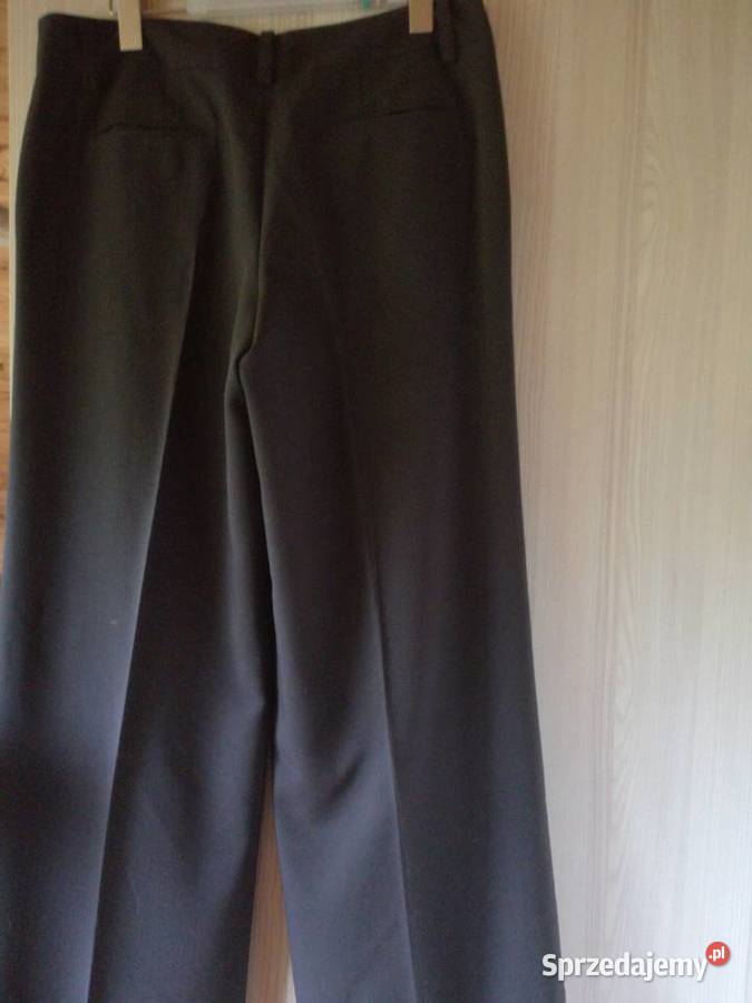 Spodnie damskie z szerokimi nogawkami Solar Bez wzoru sprzedam