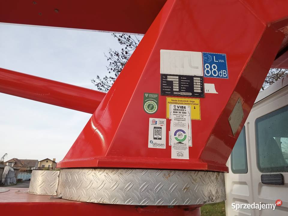 Bizon Palfinger TKA 28 KS 2009 Stan idealny ASR (kontrola trakcji) Jawor