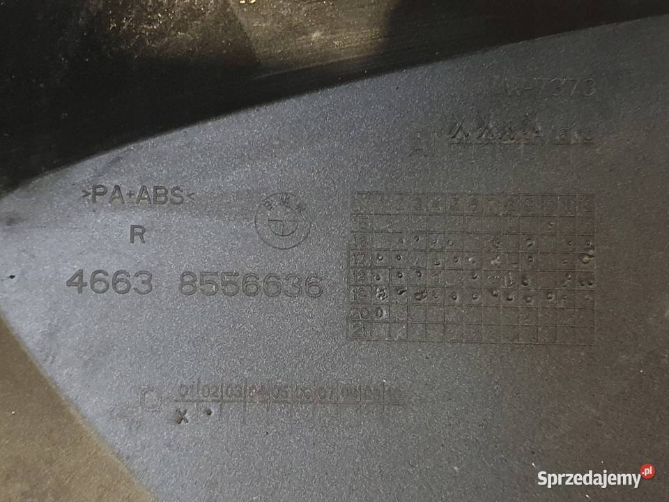 PRAWA OSŁONA OWIEWKA BMW R1200 K50 R1250 GS K51