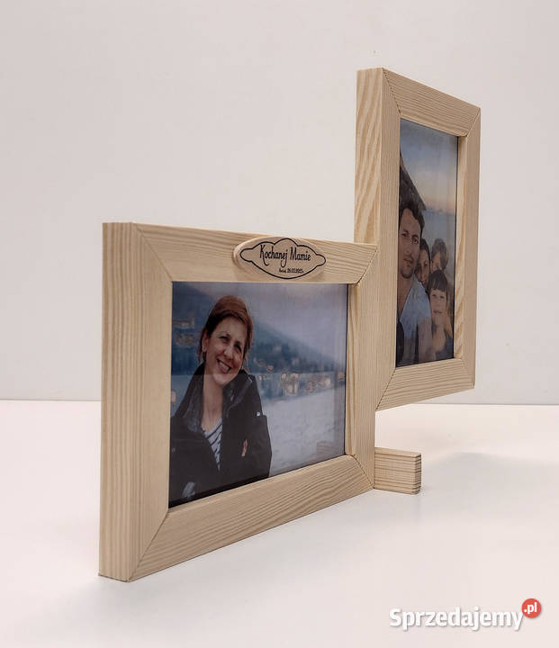 NAPIS DEDYKACJA Ramka Na Zdjęcia 10x15 DREWNO Ramki i ramy Lublin sprzedam