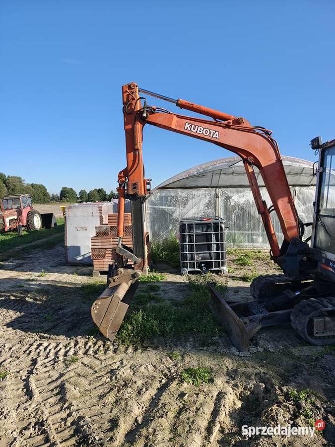 Minikoparka Kubota 35t kx101 Kalisz