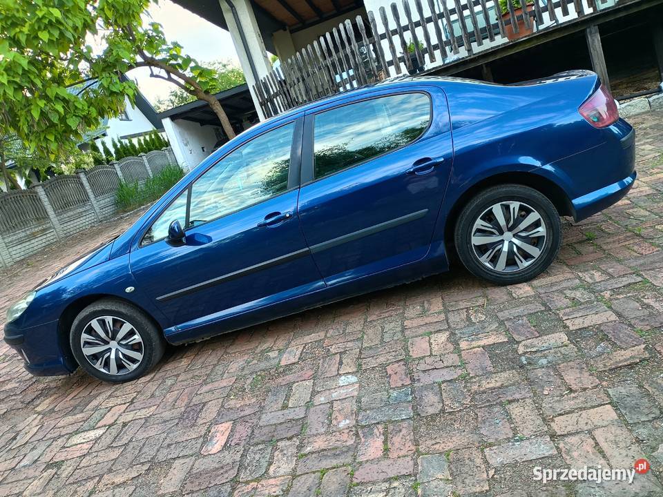 ŁADNY PEUGEOT 407 diesel 16 śląskie Ruda Śląska sprzedam