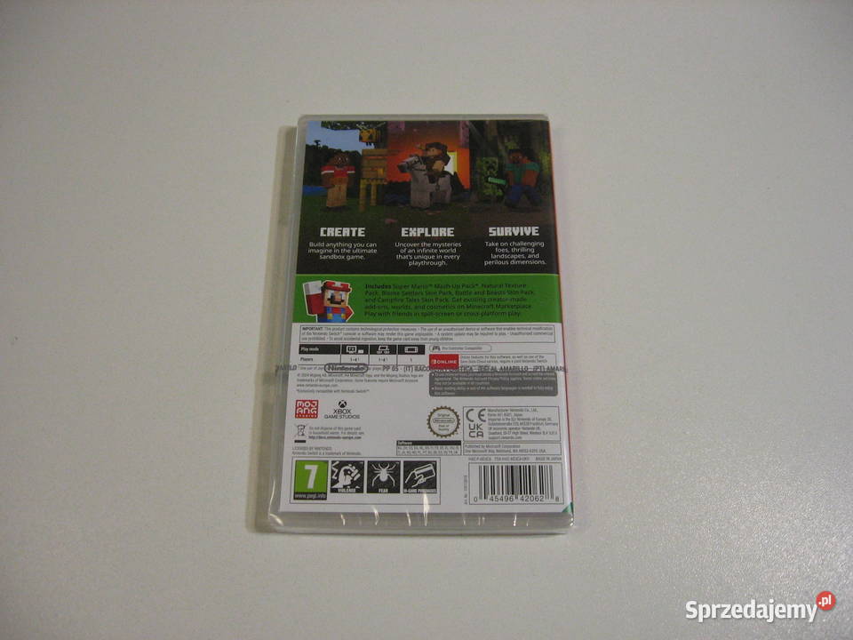 Minecraft GRA Nintendo Switch Opole 4076