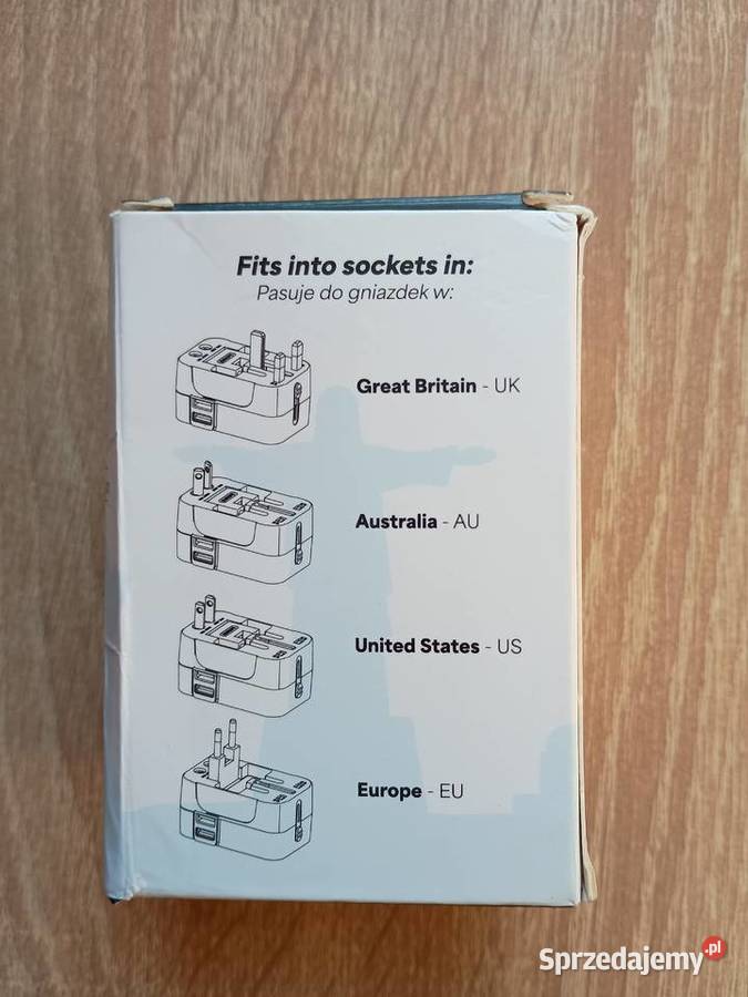Uniwersalna Przejściówka Adapter Gniazda USA UK Białystok
