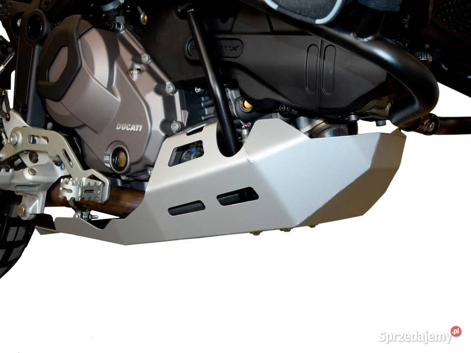 Osłona silnika do Ducati DesertX stalowa srebrna