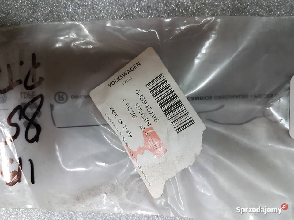 SEAT IBIZA 6J 2010 2012 ODBLASK ZDERZAKA TYL Turek