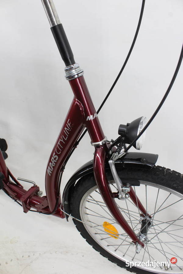 Składany rower MARS 3 biegi w piaście Koła 20 Miejskie Milicz