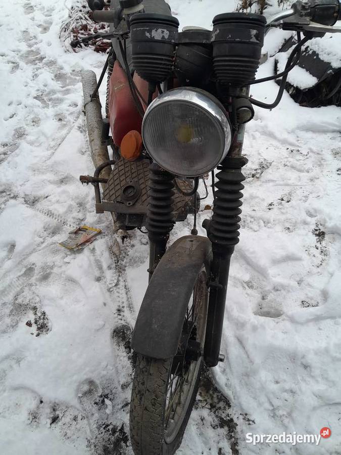 MZ ETZ 125 z dozownikiem z Francji Świerzawa