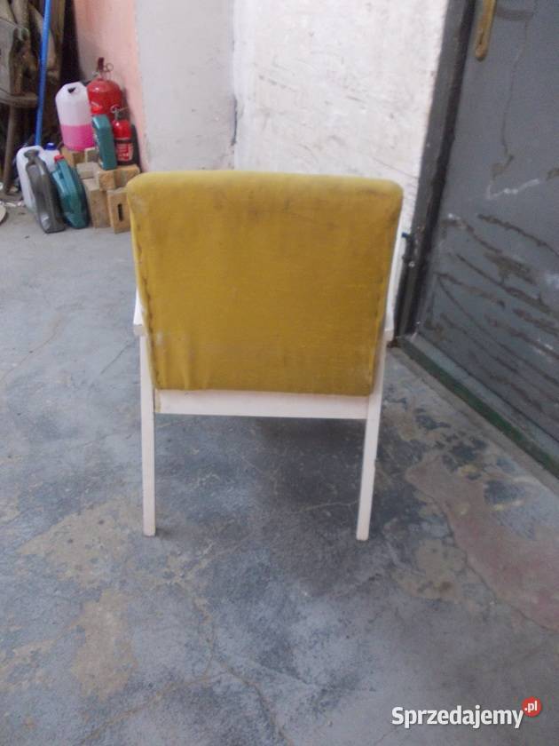 Stary fotel PRL vintage pro Puchała lata 70 Bielsko-Biała
