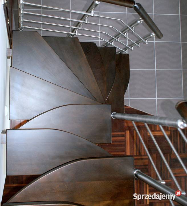 Schody drewno model Molo Vertical L90 12 Kościan