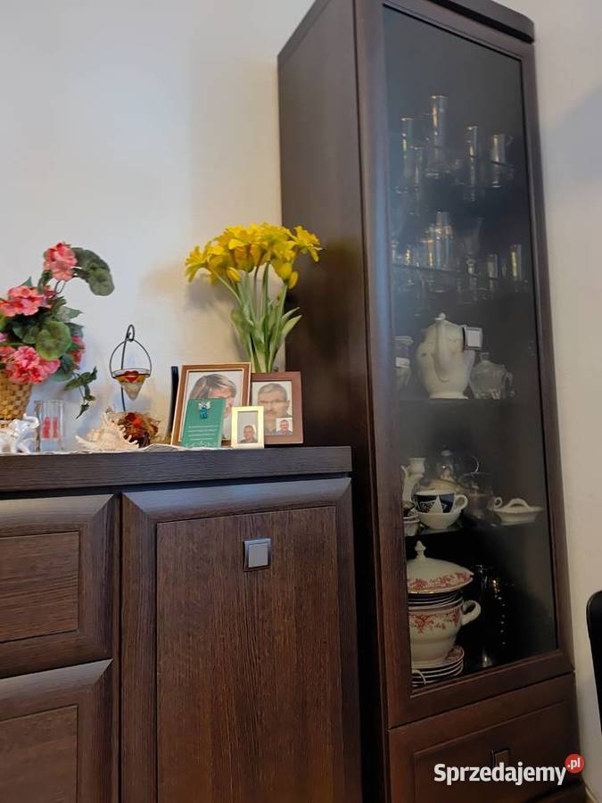 Komoda i szklany stolik mazowieckie Garwolin sprzedam