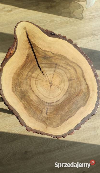 Stolik kawowy plaster orzech stolik loftowy Kraków