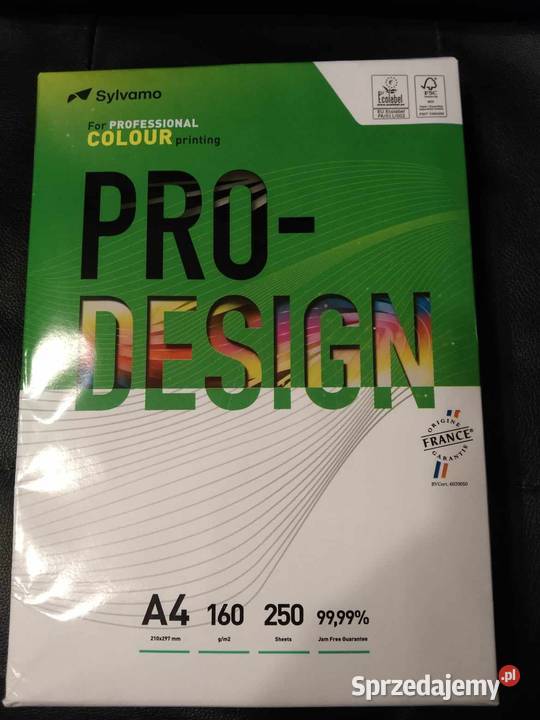 Papier satynowany A4 160g PRODESIGN 250 kartek Lublin