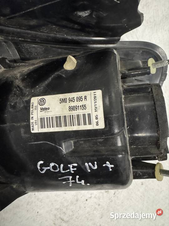 Lampa lewy tył Vw golf VI plus