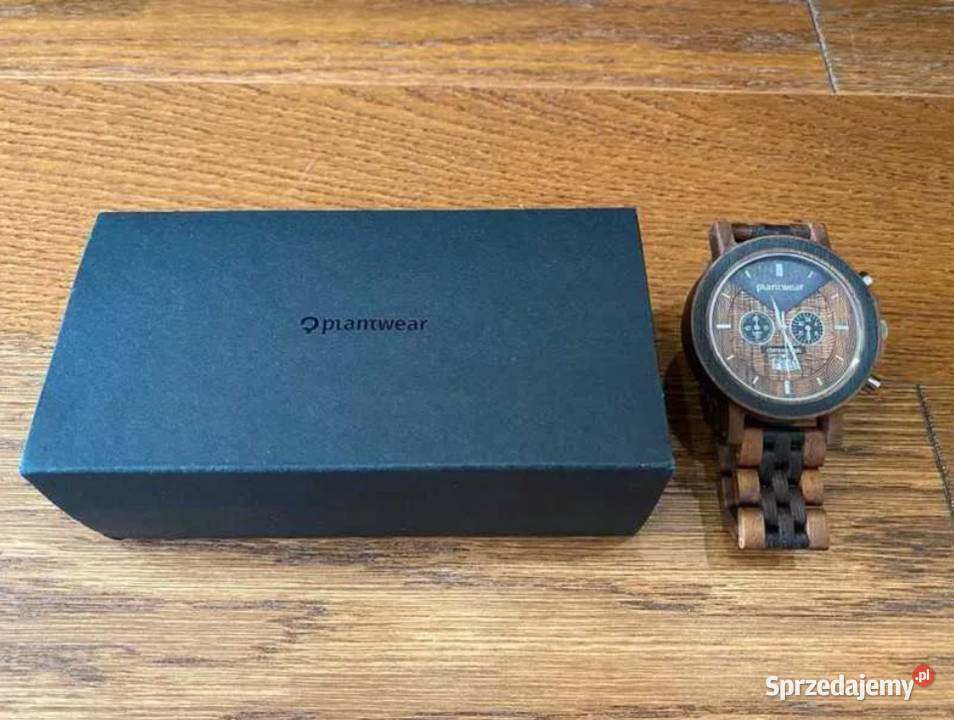 Drewniany zegarek Plantwear Chronograph lubelskie Lublin