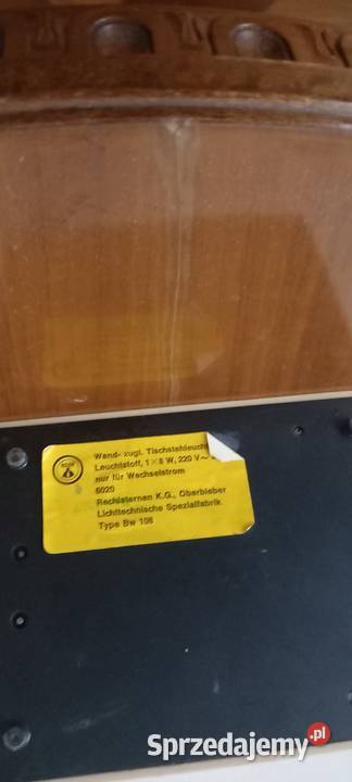 Oryginalna lampka biurkowa z lat 70 ub wieku Skierniewice