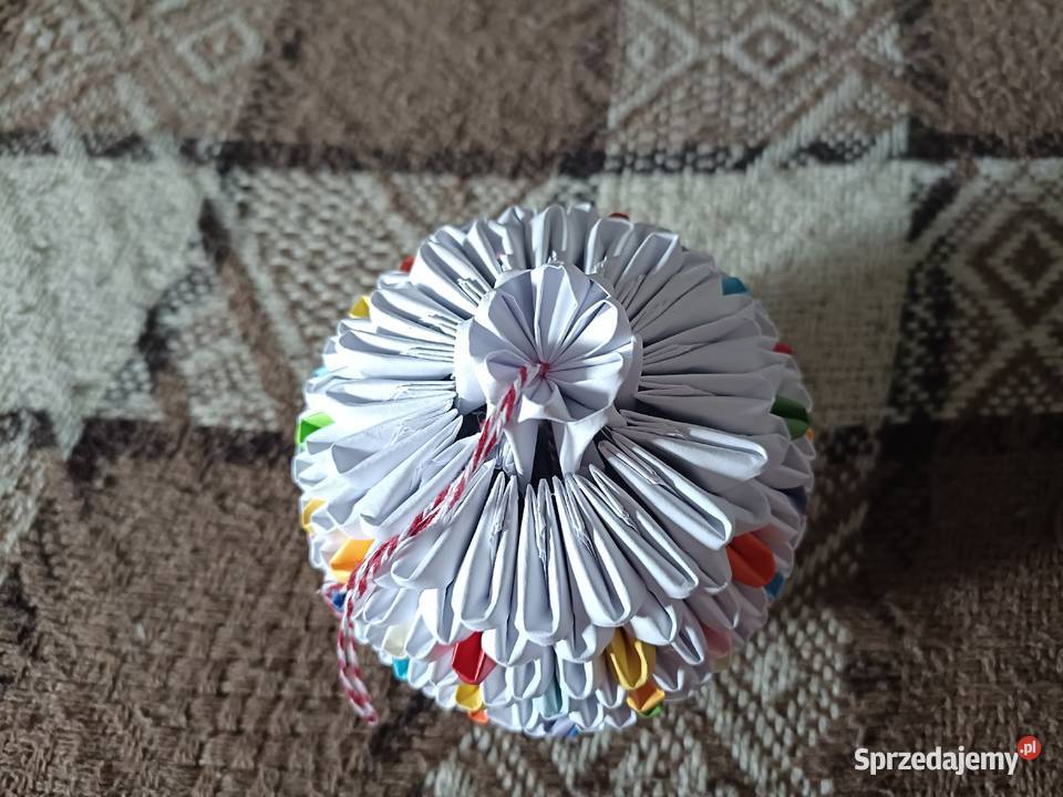 Bombka wzór 2 Origami Modułowe 3D Kwidzyn