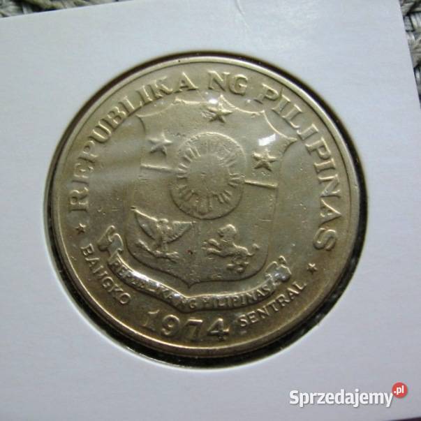 Filipiny 1 Piso 1974r W Holderze wielkopolskie