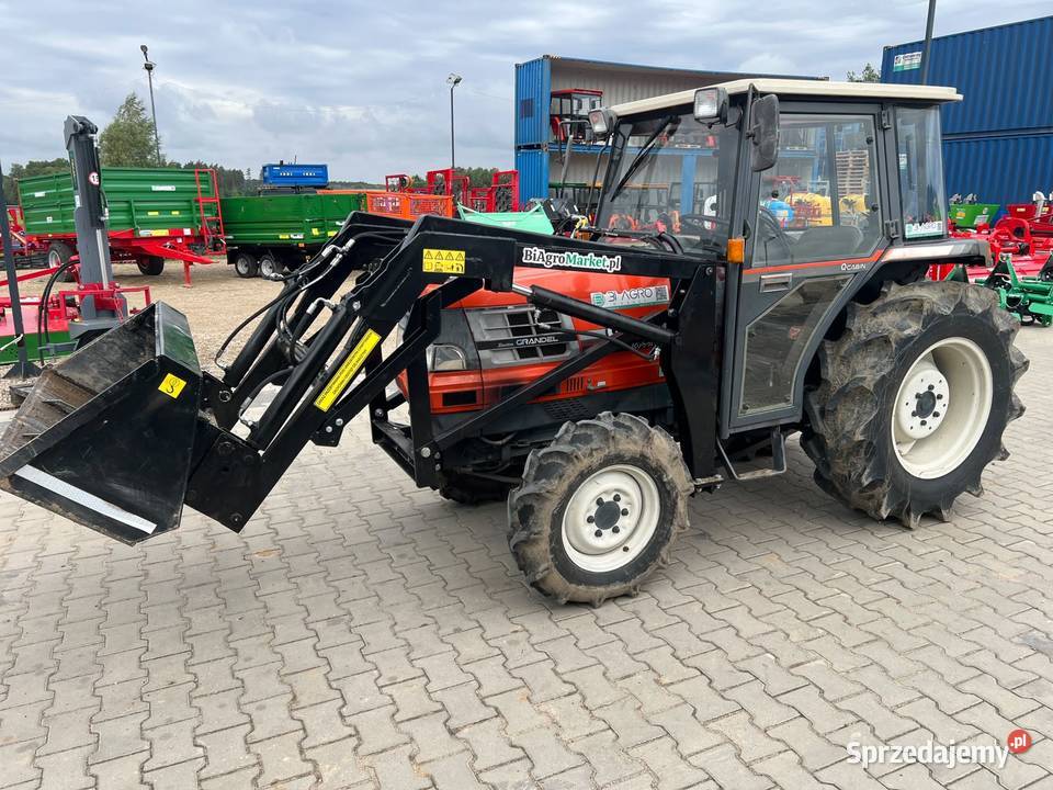 Mini Traktorek KUBOTA GL23 z TURem i łyżką pług mazowieckie Trojanów