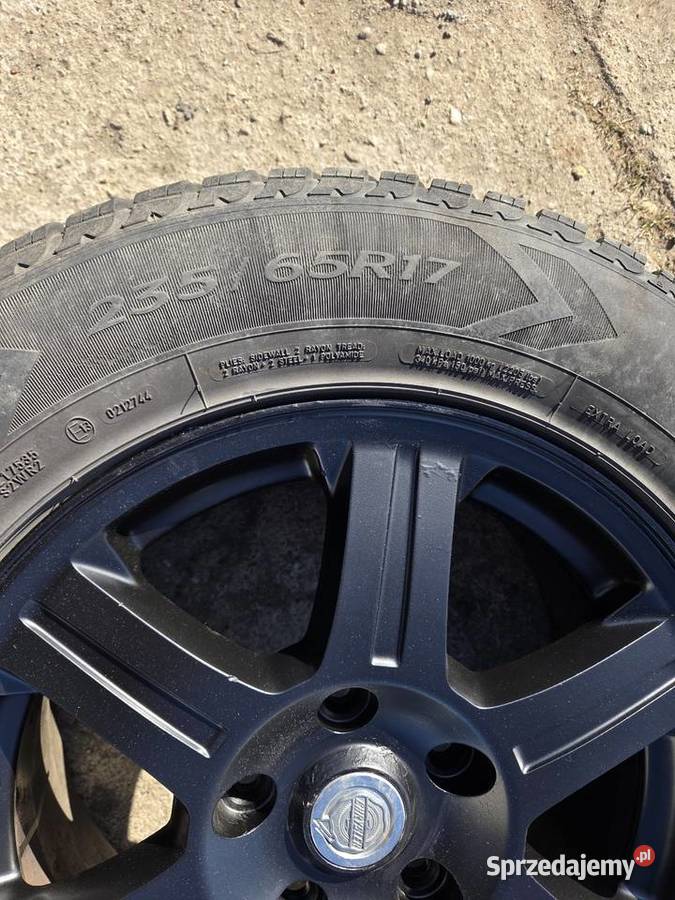 FELGI 17 Z OPONAMI CHRYSLER TOWN Średnica 17" wielkopolskie Kawnice