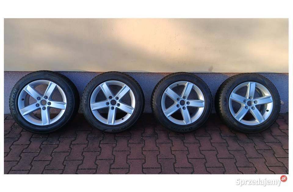 Kompletne koła alufelgi 16 z oponami 20555 R16 Samochodowe