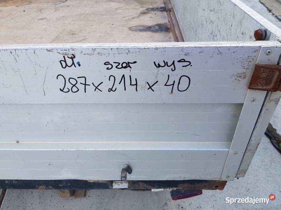 SKRZYNIA ŁADUNKOWA IVECO DAILY III