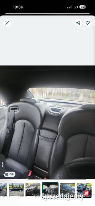 Mercedes clk W209 cabrio 26v6 LPG zamiana CLK