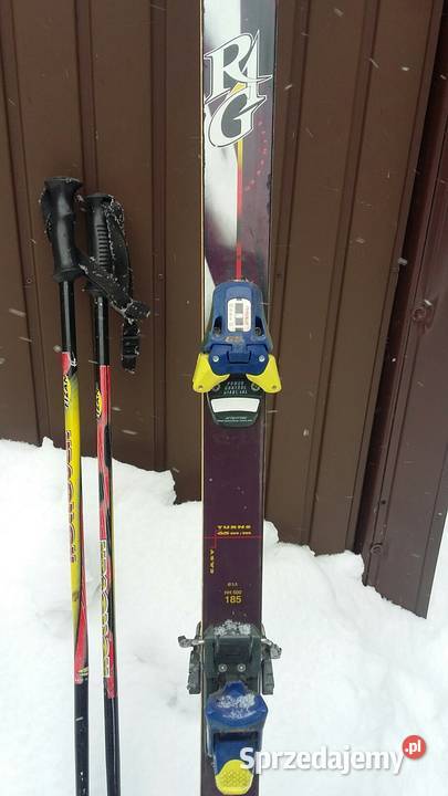 Sprzedam narty rossgno l185 dł z butami 43 i Knurów
