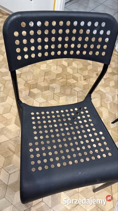 Krzesło czarne Ikea odbiór Lublin centrum lipowa