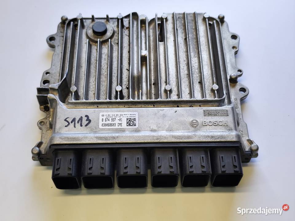 Sterownik silnika komputer BMW Bosch 0261S16691 Rok produkcji 2015