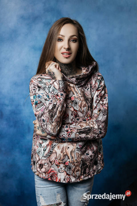 Magic Pet Fashion bluza damska kot sfinks M długi sprzedam