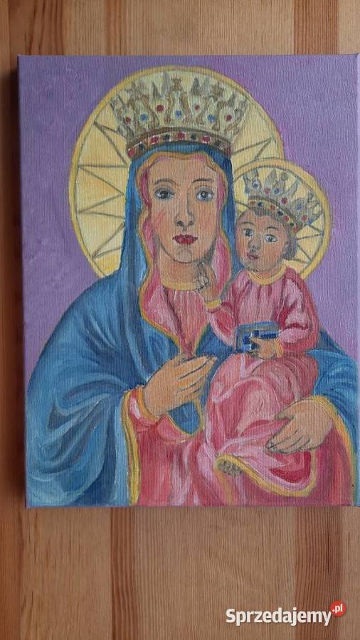 M Boża obraz na płótnie 30 x 40 EL Poznań
