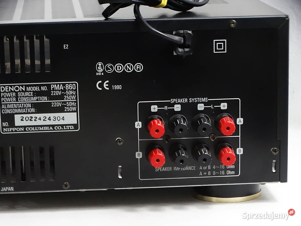 Wzmacniacz Stereo Denon PMA860 Optical Class A Biłgoraj sprzedam